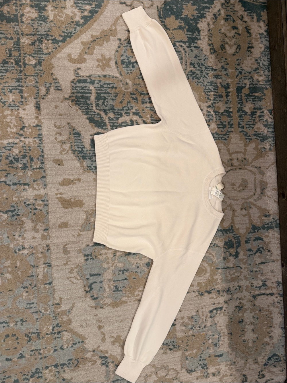 aerie Cream Crewneck Sweatshirt